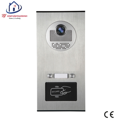 Home-Locking buiten bedieningspaneel voor appartementen drukknoppen langs elkaar inbouw voor deur videofoon 4 draads.DT-1110